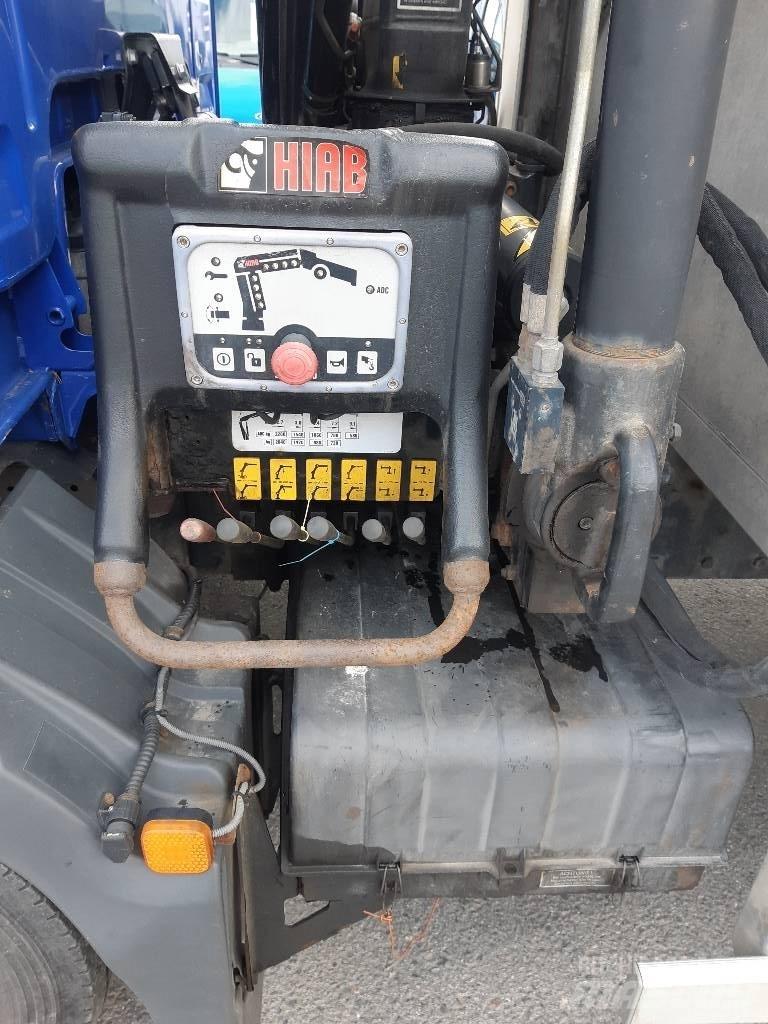 MAN TGL 8.180 Camion plateau ridelle avec grue