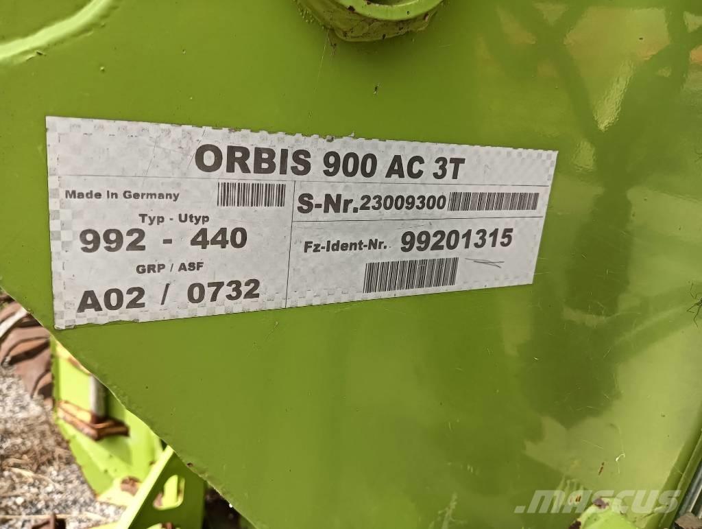 CLAAS Orbis 900 AC Barre de coupe pour moissonneuse batteuse