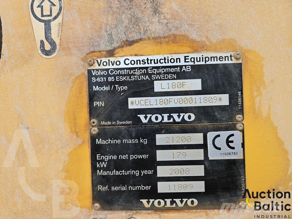 Volvo L 180 F Chargeuse sur pneus
