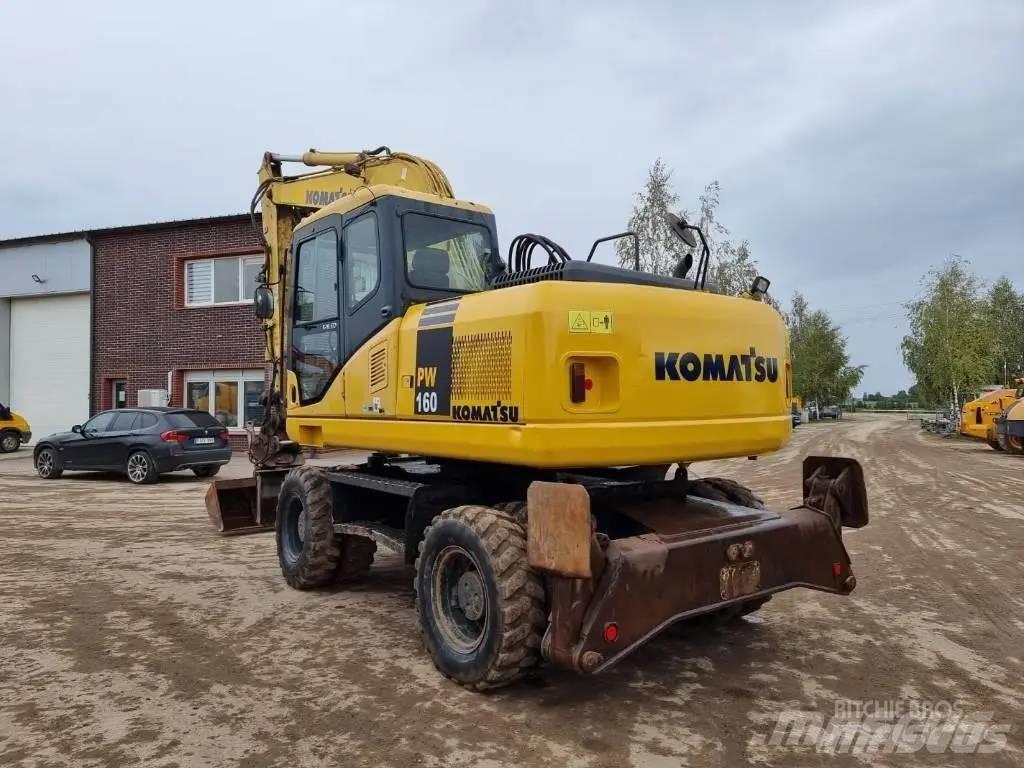 Komatsu PW 160-7 Pelle sur pneus