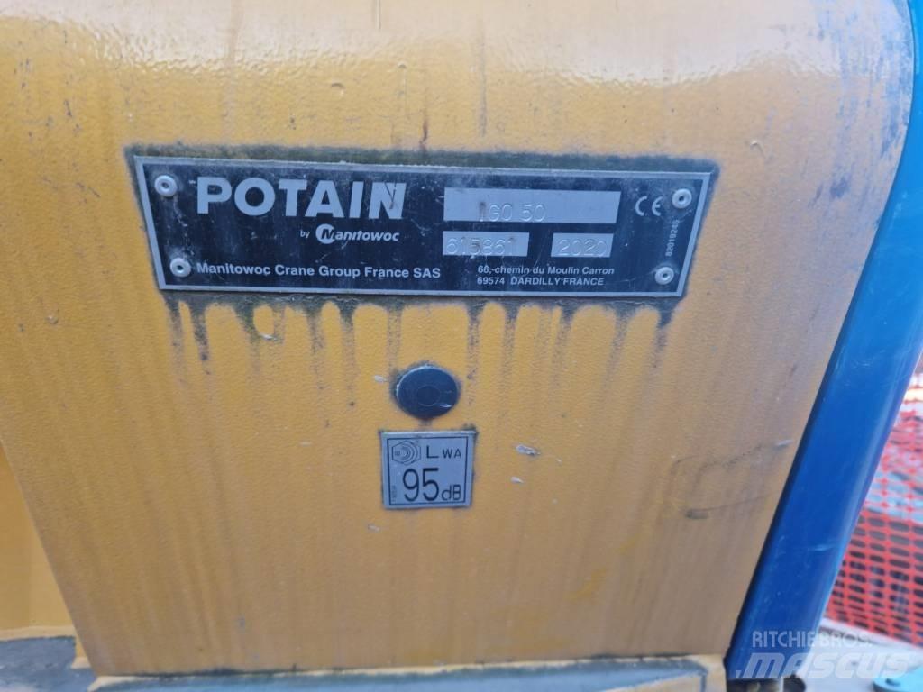 Potain IGO 50 Grue à montage rapide