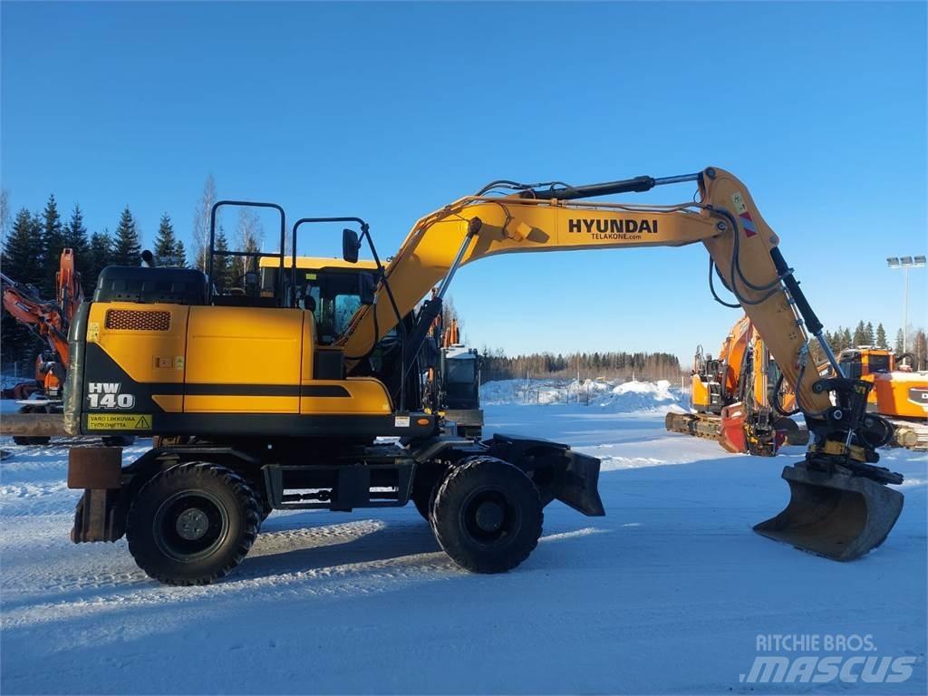 Hyundai HW140 Pelle sur pneus