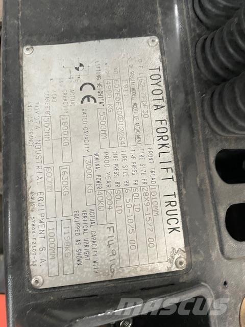 Toyota 62-7FDF30 Chariots diesel