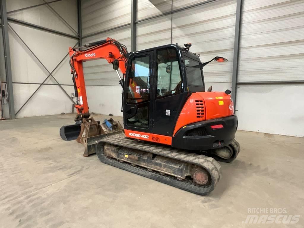 Kubota KX 080-4 A 2 Mini pelle 7t-12t