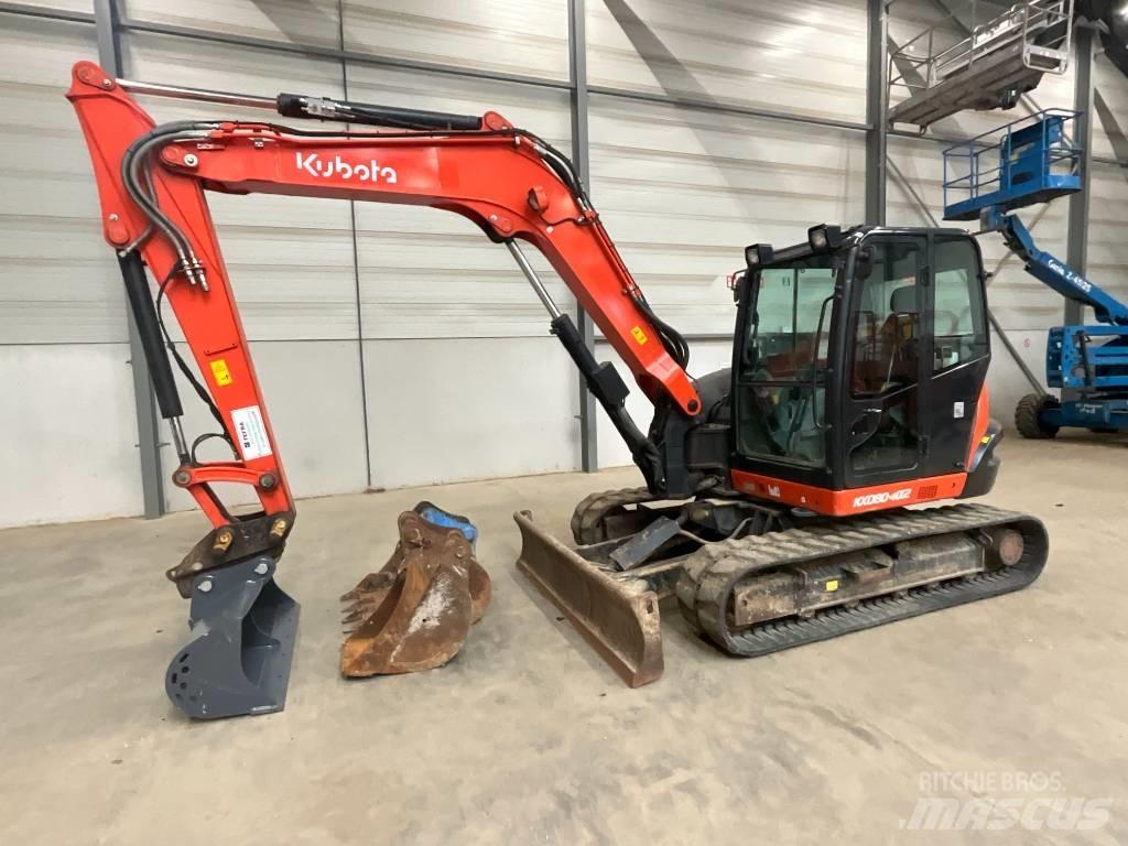 Kubota KX 080-4 A 2 Mini pelle 7t-12t