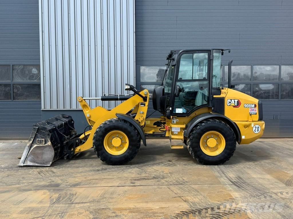 CAT 908M CE + EPA Chargeuse sur pneus