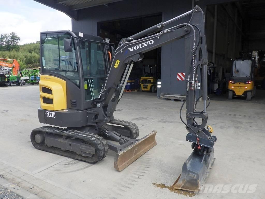 Volvo EC 27 D Mini pelle < 7t
