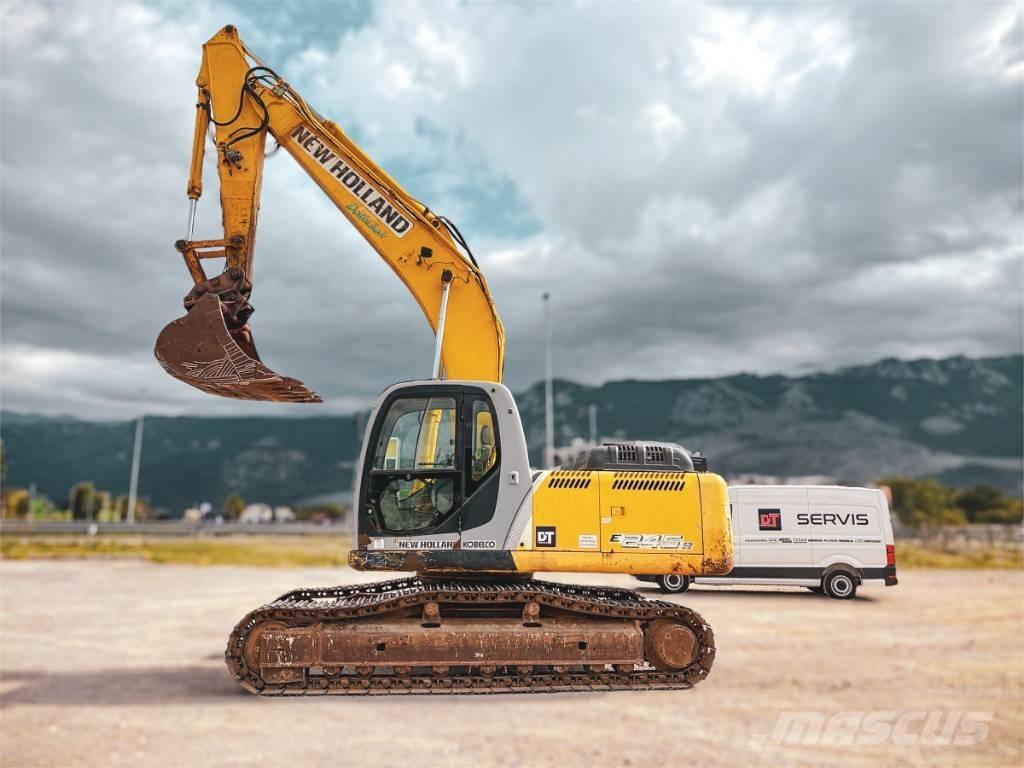 New Holland E 245 B Pelle sur chenilles