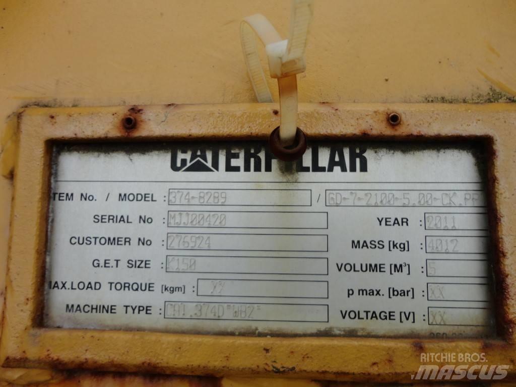CAT 374 CAT bucket Godet