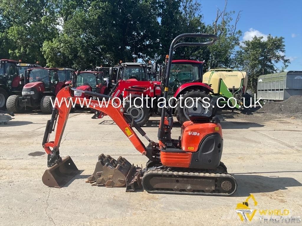 Kubota U 10-3 Mini pelle < 7t