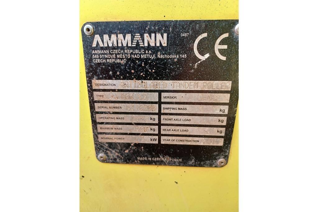 Ammann APX12 Rouleaux tandem