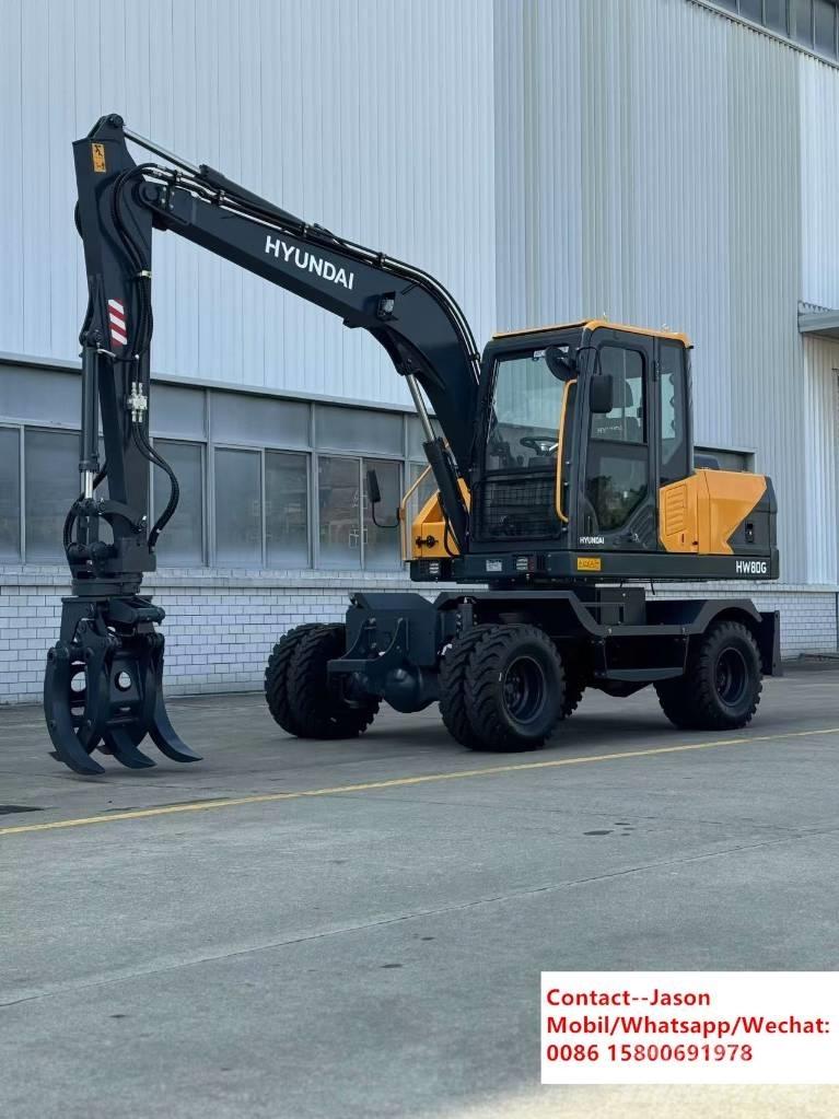 Hyundai HW80 Pelle sur pneus