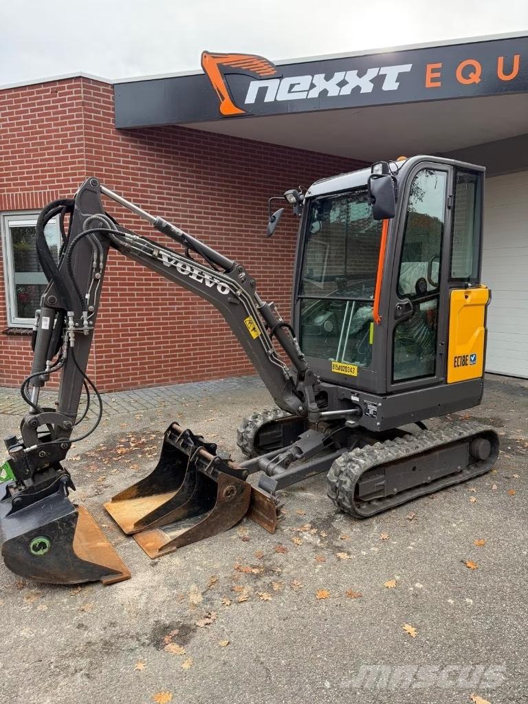 Volvo EC 18 E Mini pelle < 7t