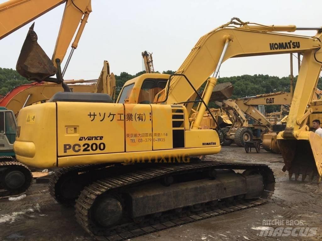 Komatsu PC 200 Pelle sur chenilles