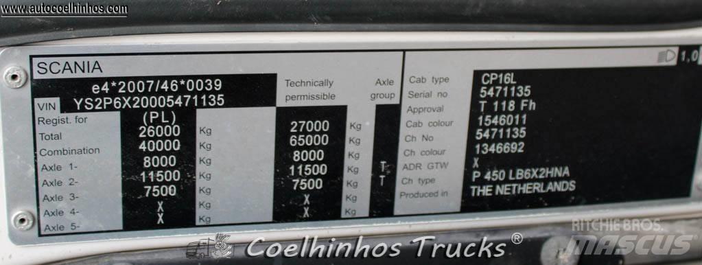 Scania P 450 Camion porte container