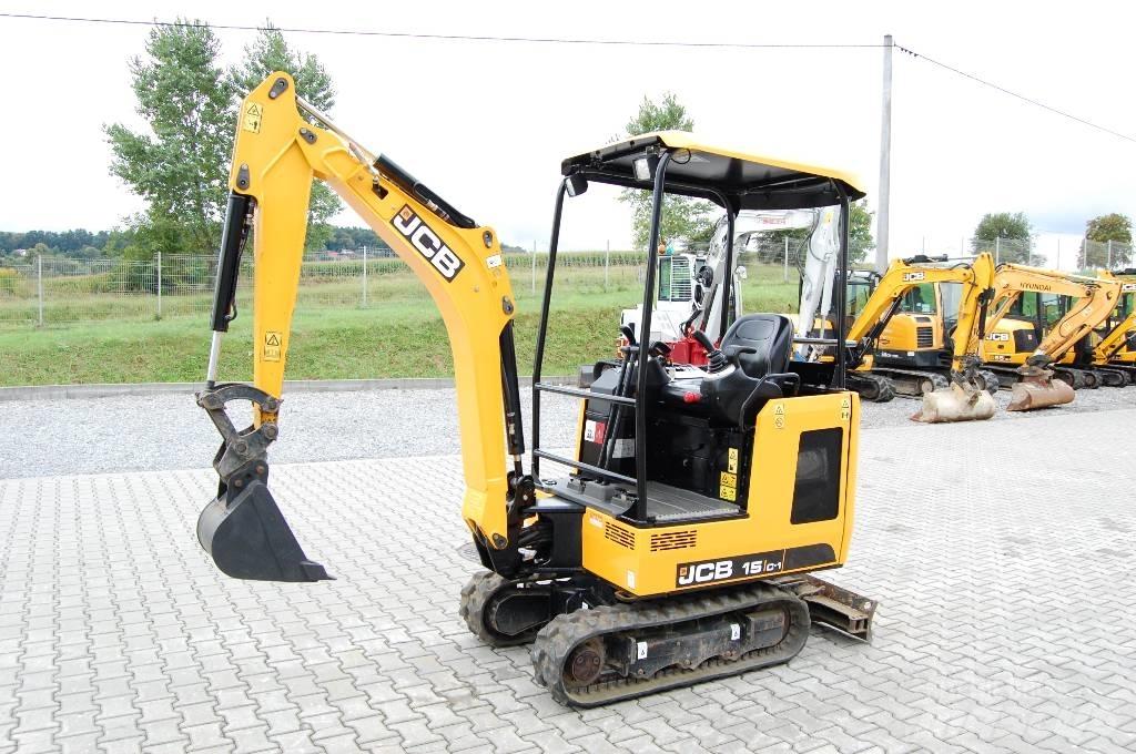 JCB 15 C-1 JCB 16C-1 Mini pelle < 7t