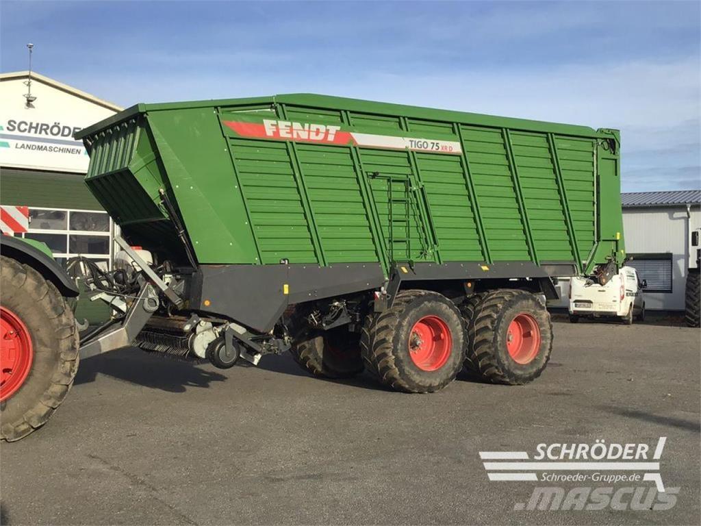 Fendt TIGO 75 XR Remorque autochargeuse