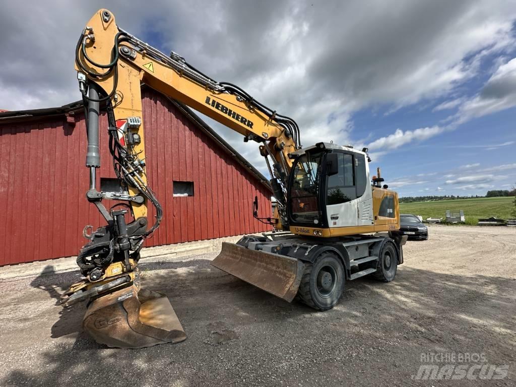 Liebherr A 916 Pelle sur pneus