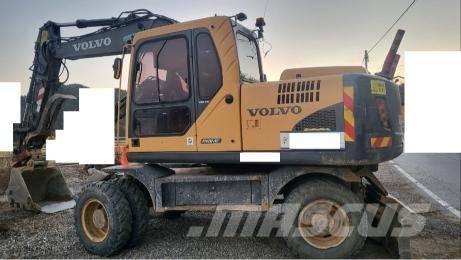 Volvo EW145BP Pelle sur pneus