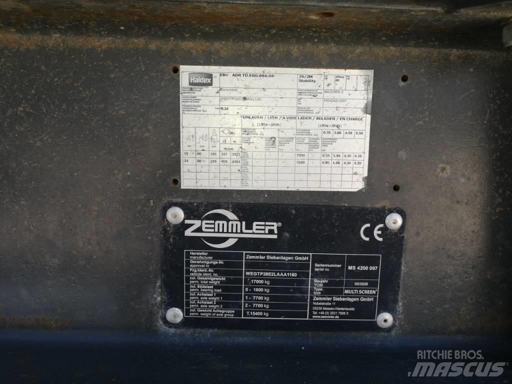 Zemmler MS 4200-097 Cribles mobile