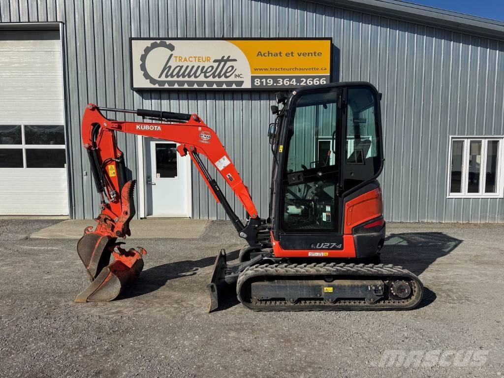 Kubota U 27-4 Mini pelle < 7t