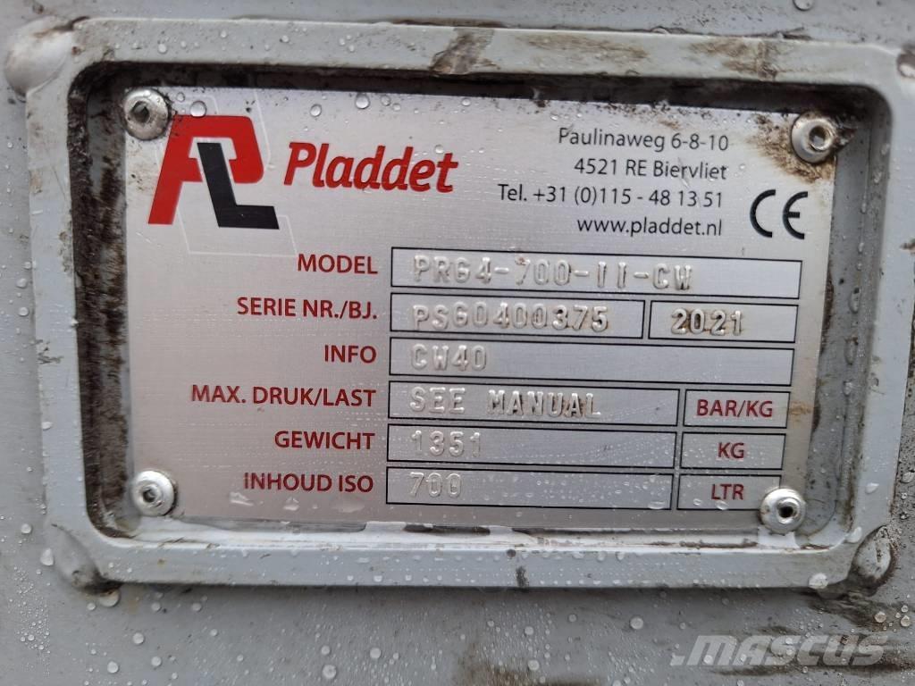 Pladdet PRG 4-700-II Grappin