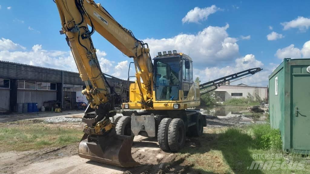 Komatsu PW 140-7 Pelle sur pneus