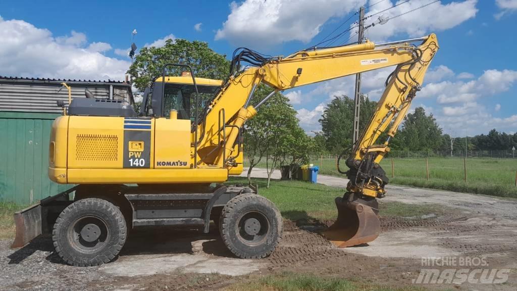 Komatsu PW 140-7 Pelle sur pneus