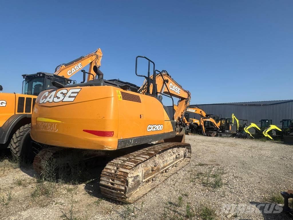 CASE CX210D Pelle sur chenilles