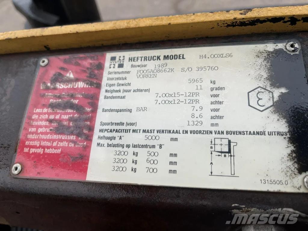 Hyster H4 * 00XLS6 Chariots diesel