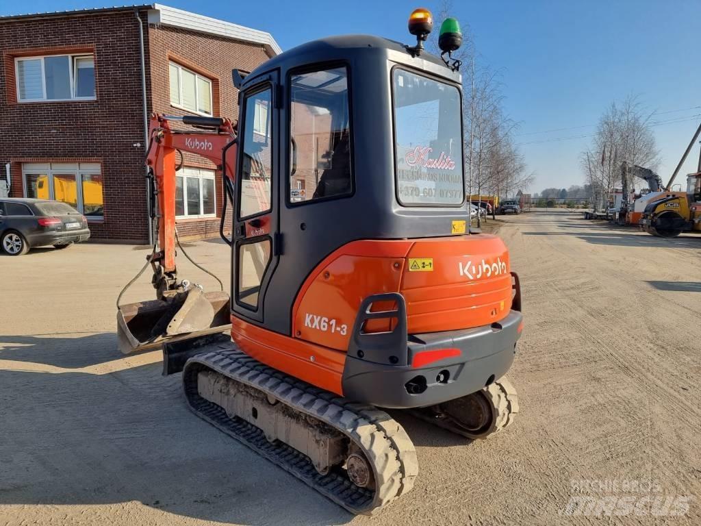 Kubota KX 61-3 Mini pelle < 7t