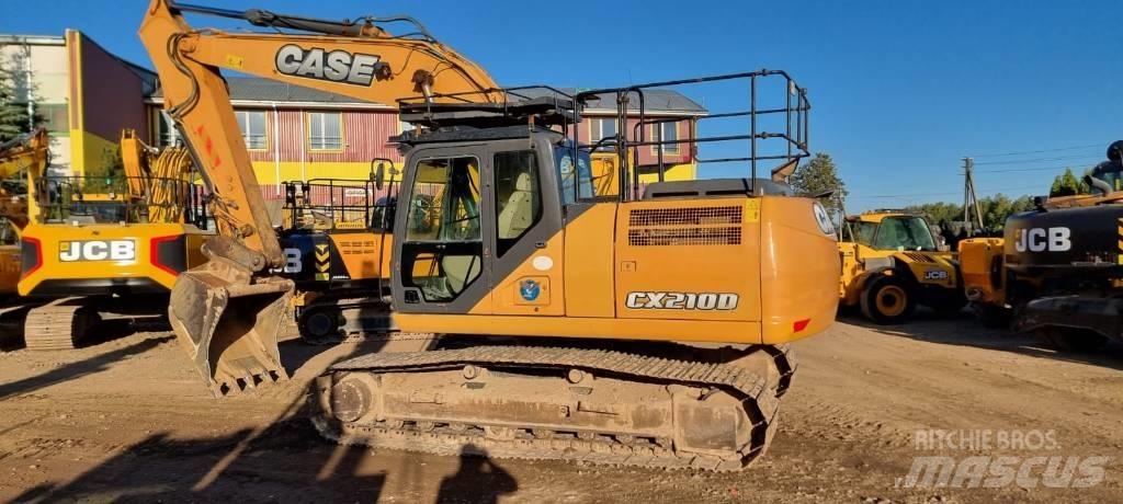 CASE CX 210 D Pelle sur chenilles