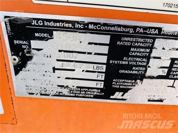JLG 450 AJ Nacelles articulées