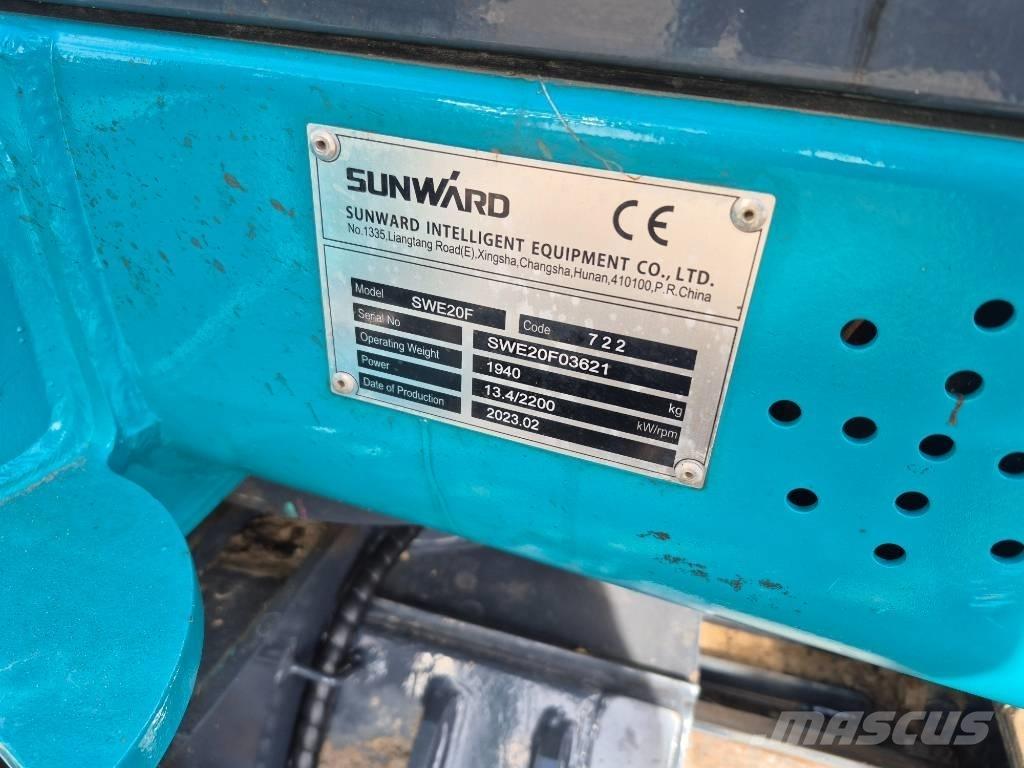 Sunward SWE 20 F Mini pelle < 7t