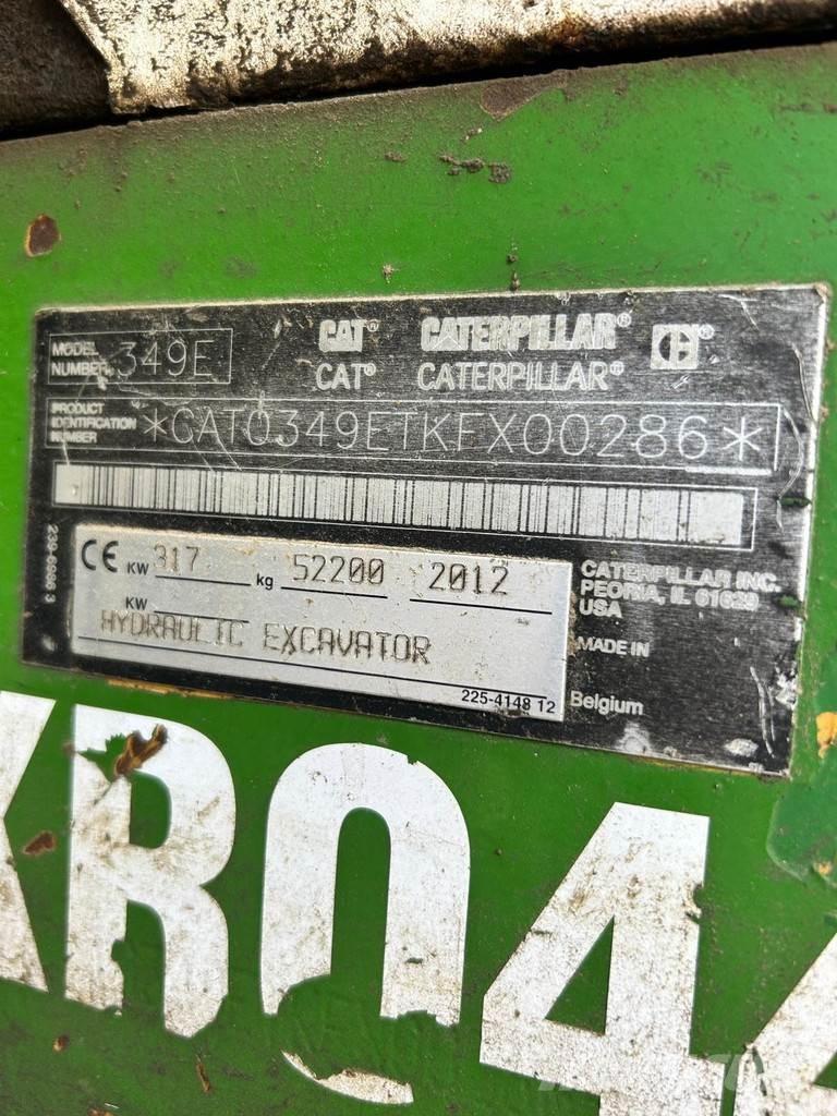 CAT 349EL VG Pelle sur chenilles