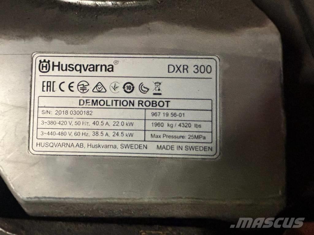 Husqvarna DXR 300 Pelle de démolition