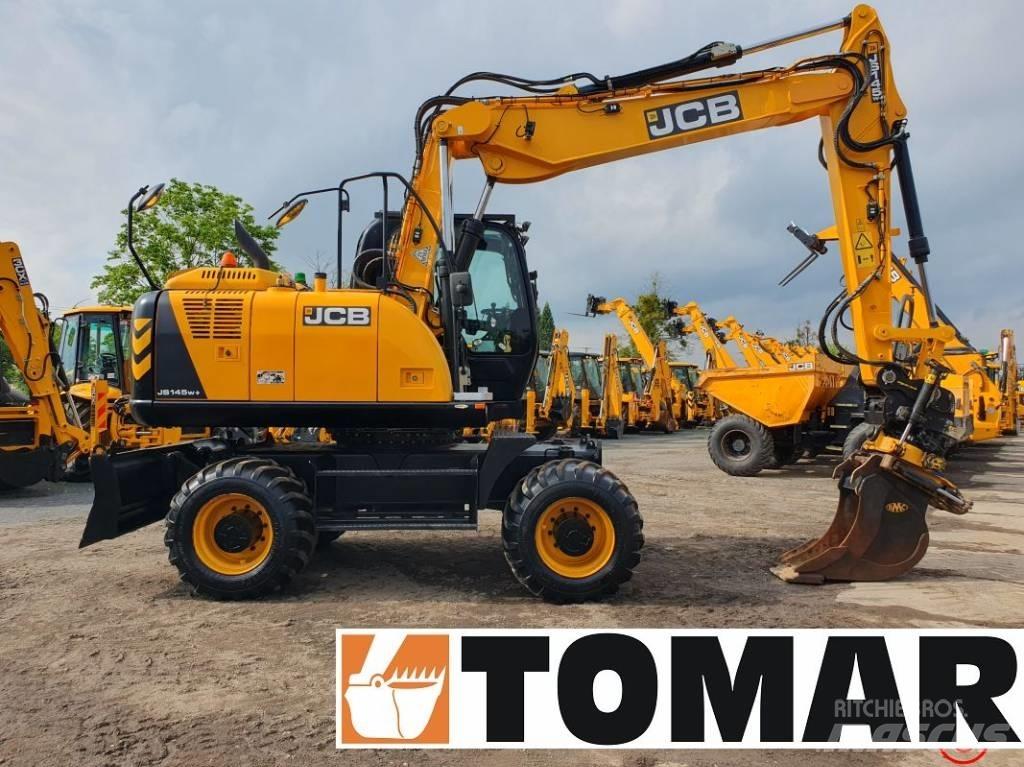 JCB JS 145 W Pelle sur pneus