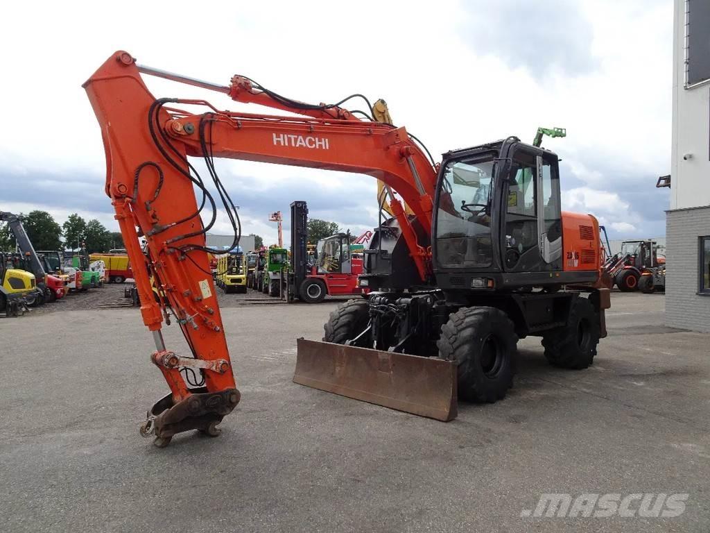 Hitachi ZX140W-3 Pelle sur pneus
