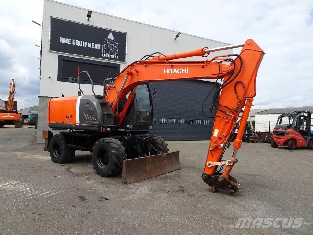 Hitachi ZX140W-3 Pelle sur pneus