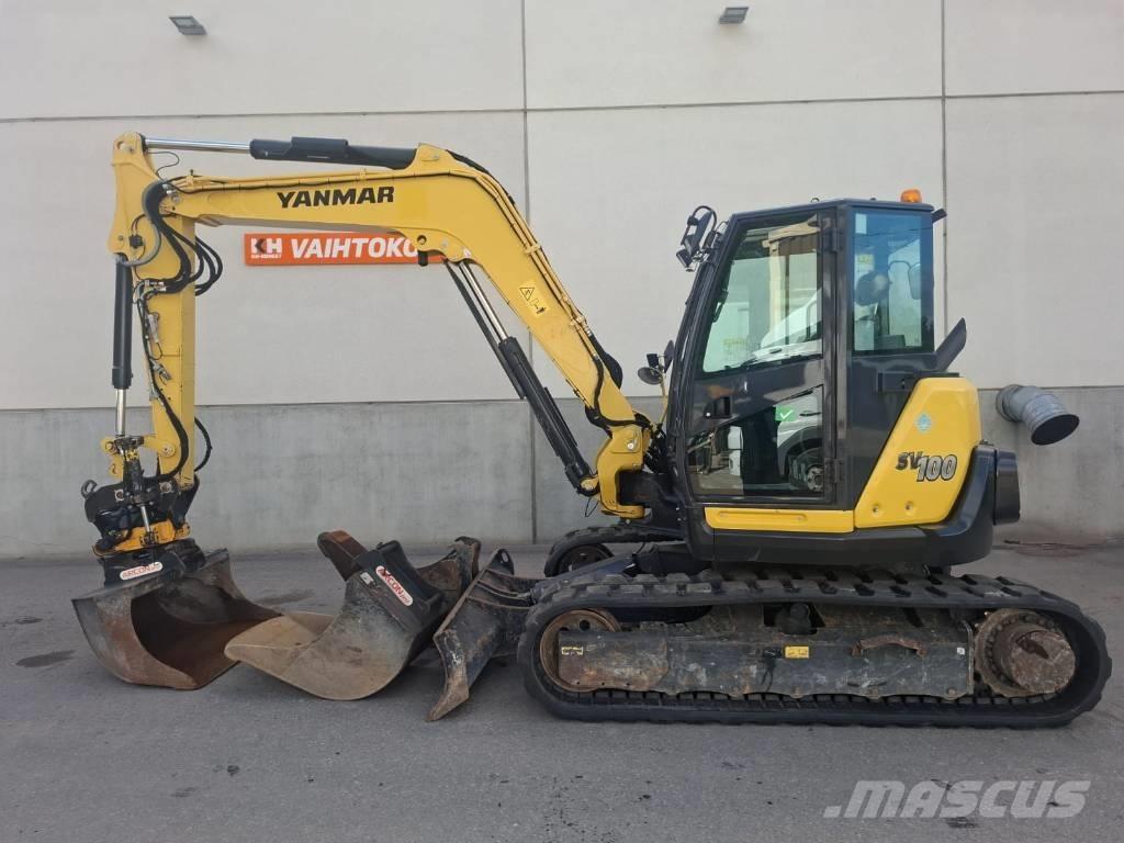 Yanmar SV 100-2A Mini pelle 7t-12t