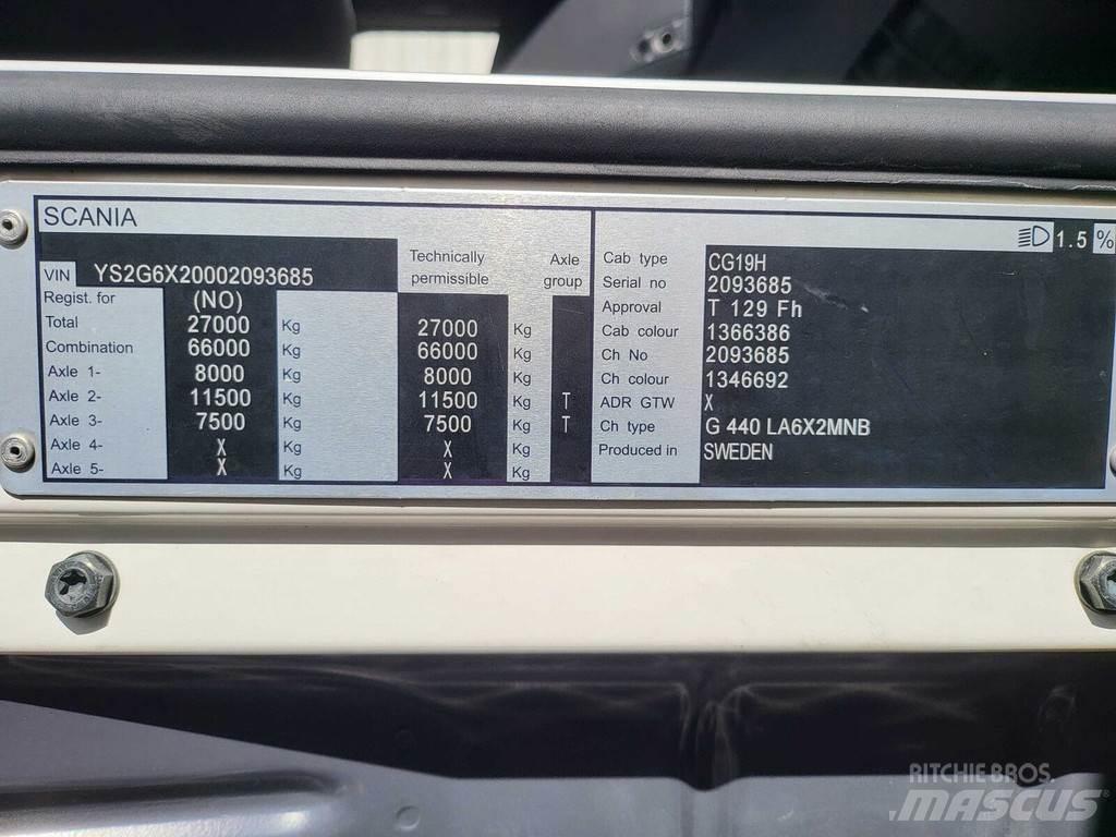 Scania G440 6X2 Tracteur routier