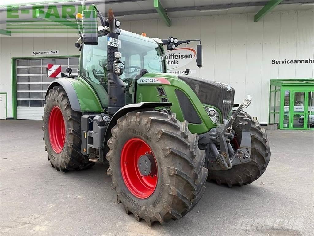 Fendt 724 vario s4 Tracteur