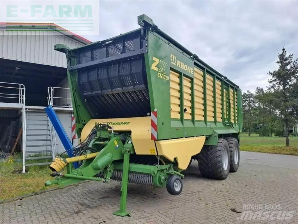 Krone ladewagen Autres semi remorques