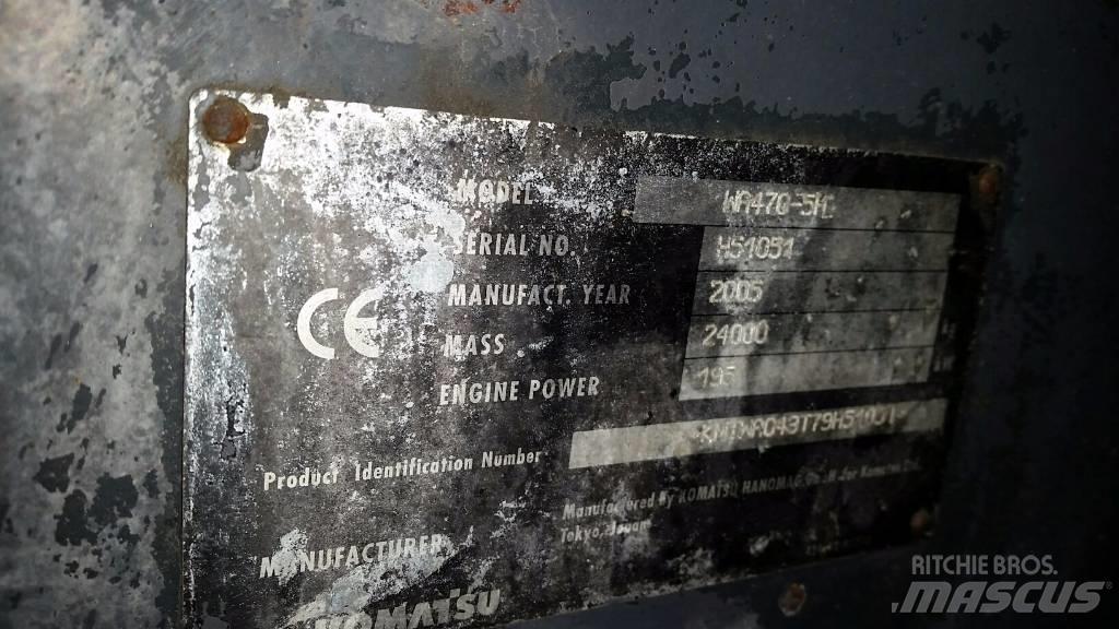 Komatsu WA470-5 Chargeuse sur pneus