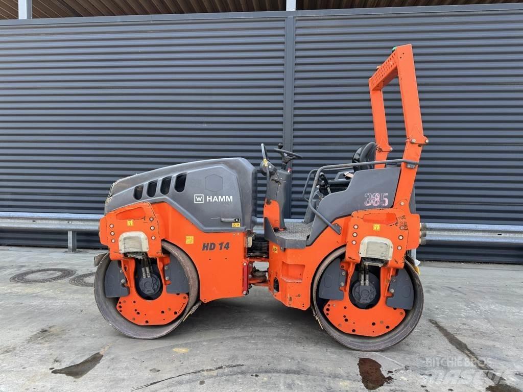 Hamm HD 14 VV Rouleaux tandem