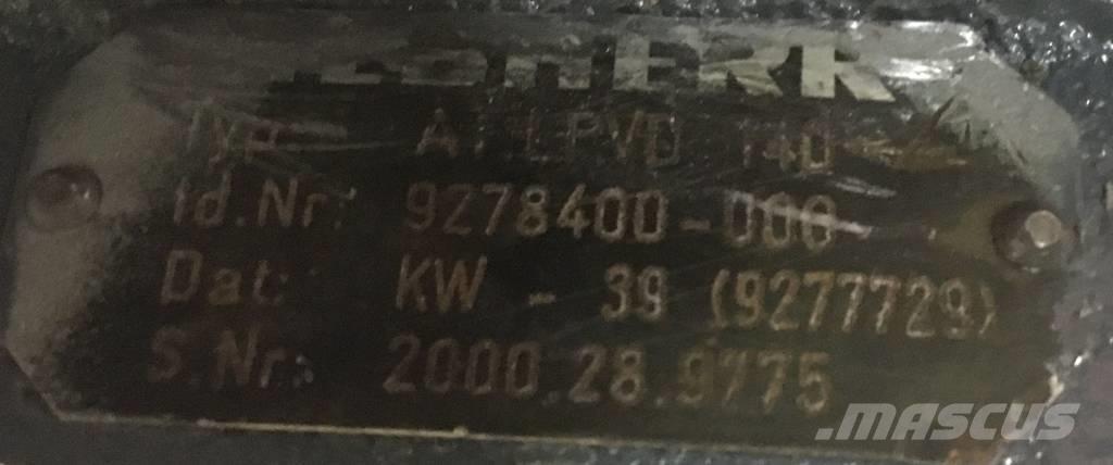 Liebherr LPVD 140 Hydraulique
