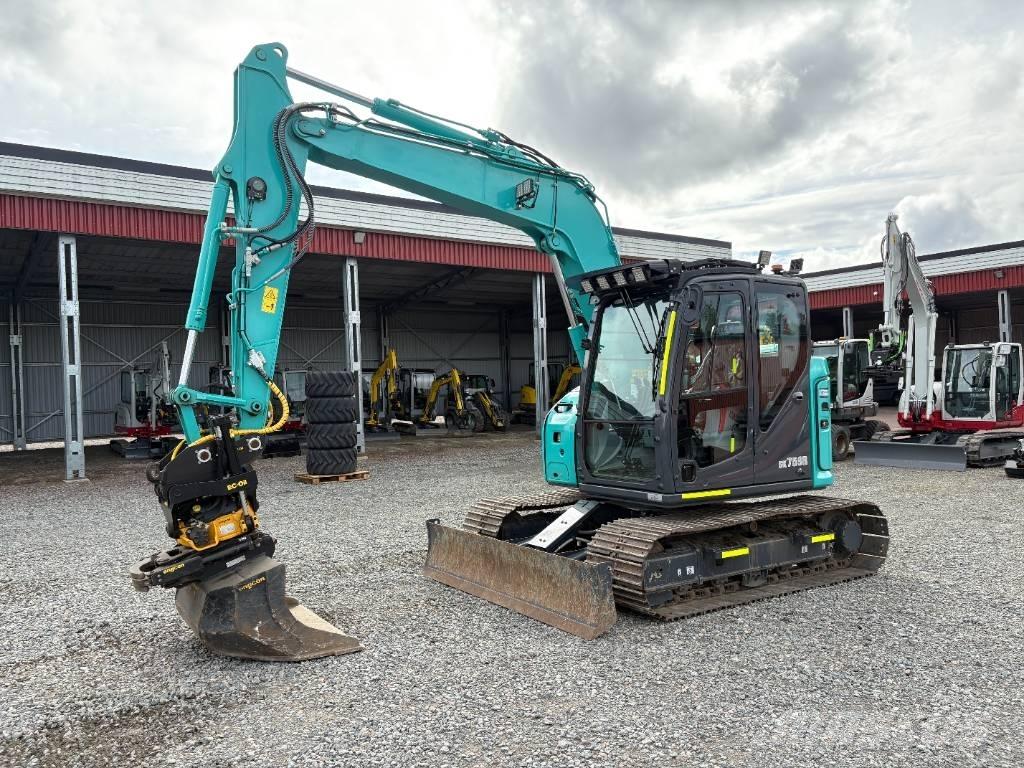 Kobelco SK75SR-7 Mini pelle 7t-12t