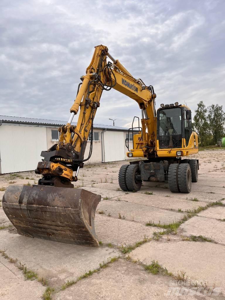 Komatsu 160 PW Pelle sur pneus