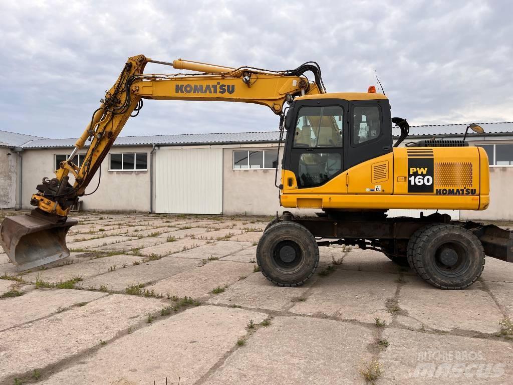 Komatsu 160 PW Pelle sur pneus