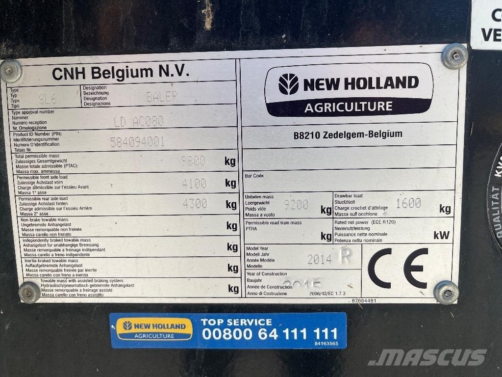 New Holland 1290 Presse cubique